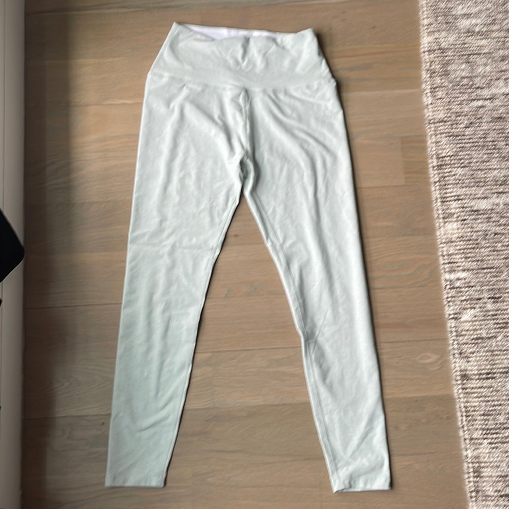 beyond yoga heather mint leggings